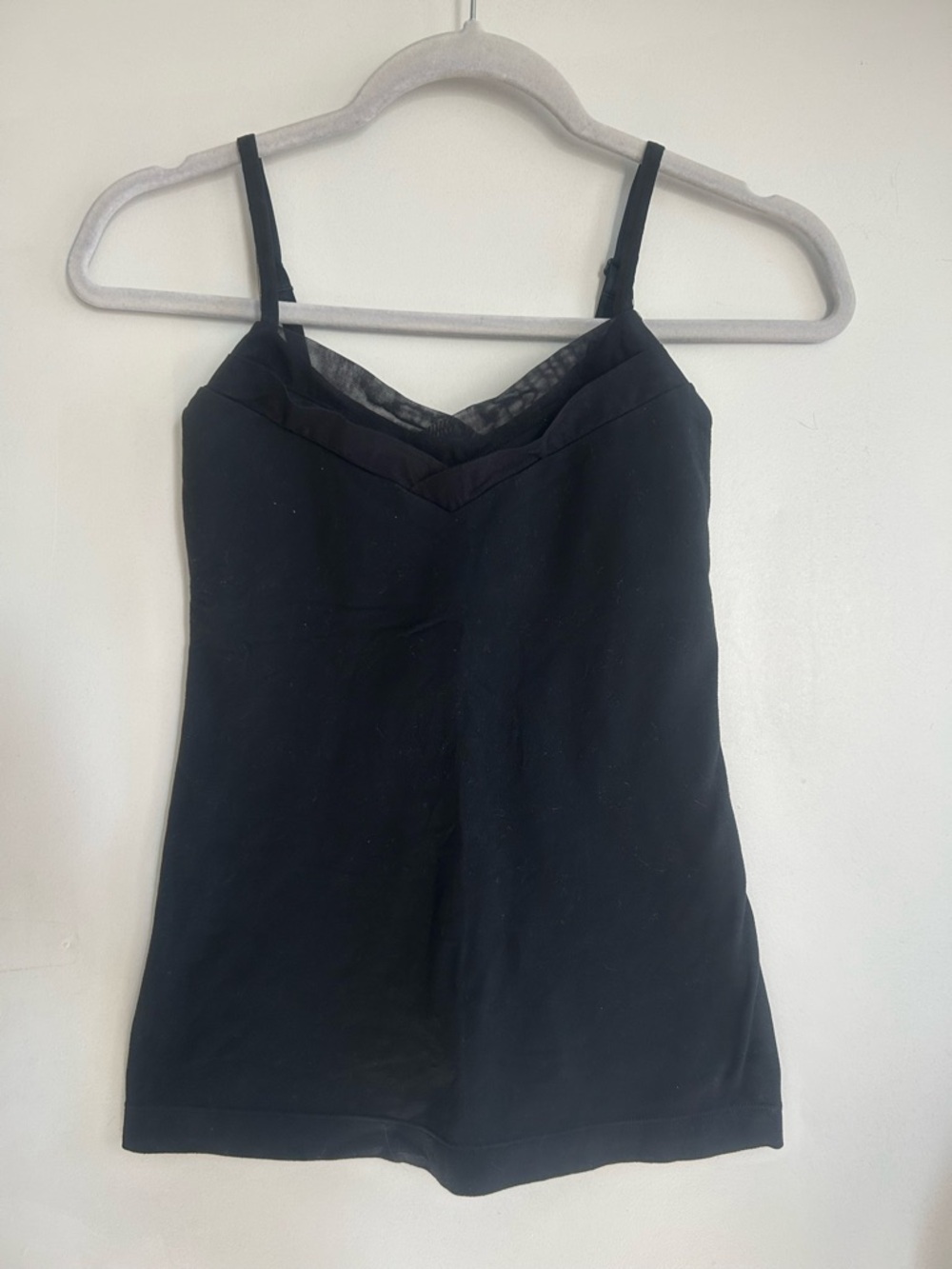 lululemon athletica Black V-Neck Slim Camisole Tank